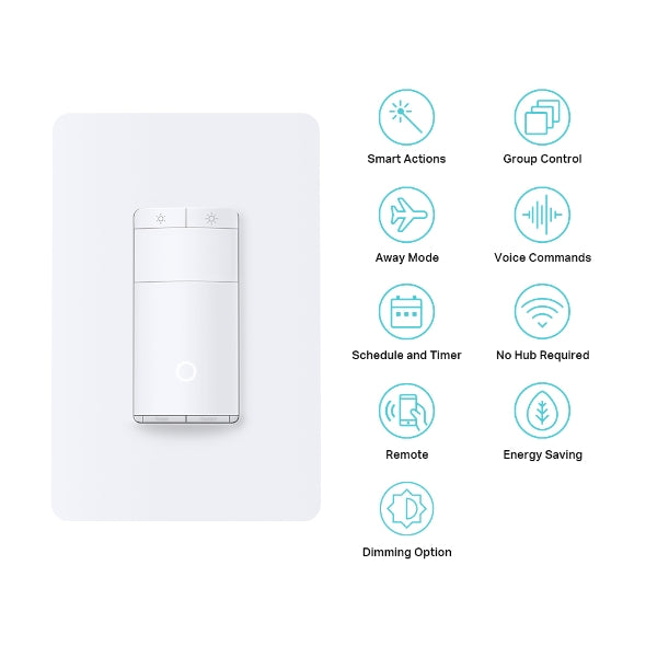 TP-Link - KS200MP2 - KASA SMART WI-FI LIGHT SWITCH WRLS MOTION-ACTIVATED
