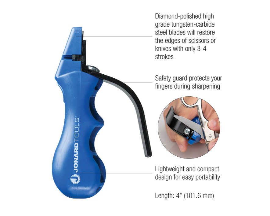Jonard Tools - KSS-1 - Knife And Scissor Sharpener
