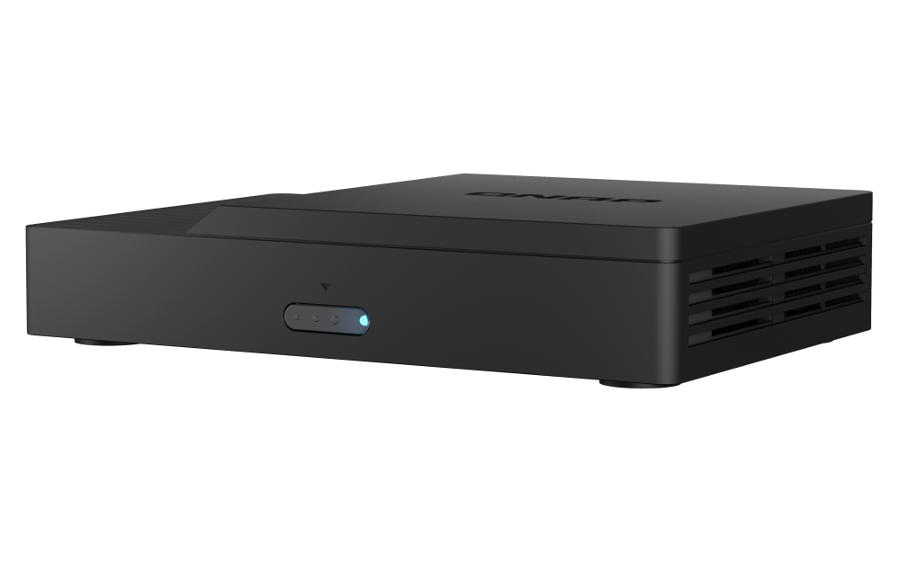 QNAP - KoiBox-100W-US - High-quality Video Conferencing and 4K Wireless Presentation Solution for Business Meeting Rooms, Intel Celeron TGL 6305 , 4GB on-board DDR4 RAM
