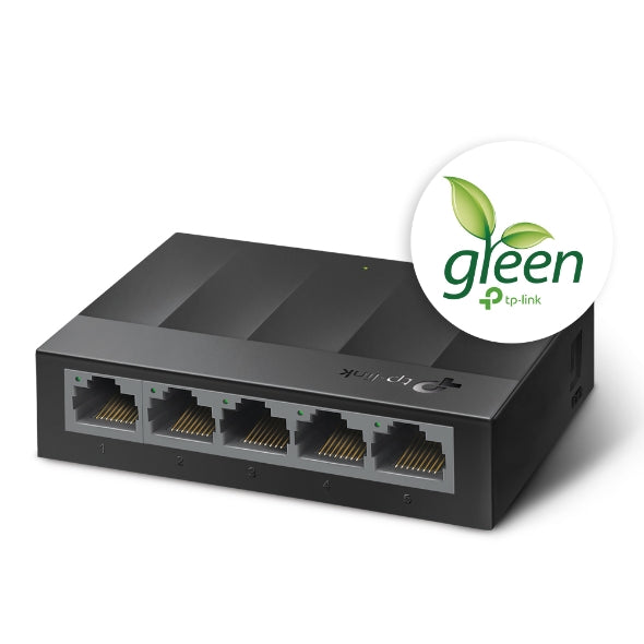 TP-Link - LS1005G - 5-PORT GIGABIT DESKTOP SWITCH PERP