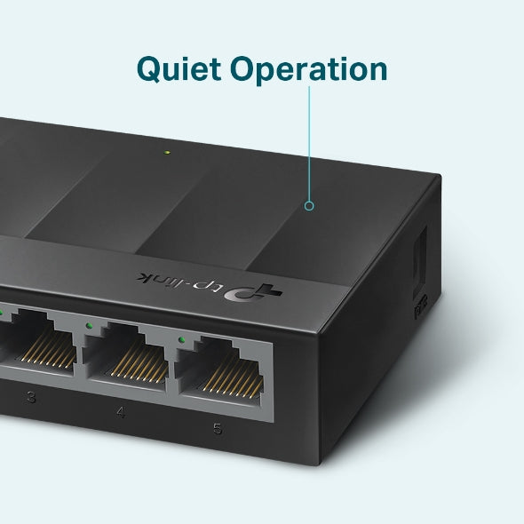 TP-Link - LS1005G - 5-PORT GIGABIT DESKTOP SWITCH PERP