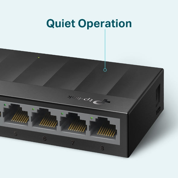 TP-Link - LS1008G - LS1008G 8PORT 10/100/1000MBPS PERP SWITCH