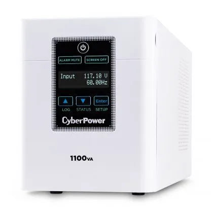 CYBERPOWER - M1100XL - CyberPower Medical Grade 1100VA/880W UPS 120V (6) NEMA 5-15R-HG Outlets, NEMA 5-15P-HG Plug, SNMP Slot, Extended Battery Option, Tested to 60601-1, 3Yr Warranty