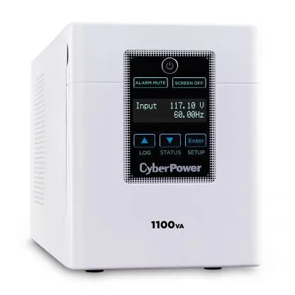 CYBERPOWER - M1100XL - CyberPower Medical Grade 1100VA/880W UPS 120V (6) NEMA 5-15R-HG Outlets, NEMA 5-15P-HG Plug, SNMP Slot, Extended Battery Option, Tested to 60601-1, 3Yr Warranty