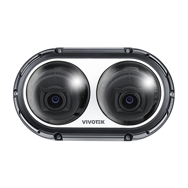 Vivotek - MA9311-EHTV - V-Series 5MPx2 Dual-Sensor AI Camera 3.2-7.7mm IP66 IK10