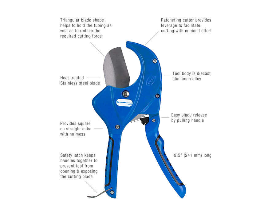 Jonard Tools - MDC-64 - Micro Duct Cutter For Up to 64MM