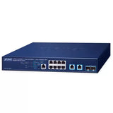 Planet - MGS-6311-10T2X - Layer 3 8-Port 2.5GBASE-T + 2-Port 10GBASE-T + 2-Port 10GBASE-X SFP+ Managed Ethernet Switch(Hardware-based Layer 3 RIPv1/v2, OSPFv2 dynamic routing, supports ERPS Ring)