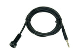 ETS - ML1-FE - Un-Pre-Amplified, Compact, Panel Mount, Tamper Resistant, Weather Proof, Omni-Microphone, 6' 3.5mm Cord