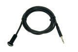 ETS - ML1-HS - Un-Pre-Amplified, Compact, Panel Mount, Tamper Resistant, Weather Proof, Omni-Microphone, 6' 3.5mm Cord