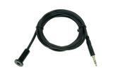 ETS - ML1-TD - Un-Pre-Amplified, Compact, Panel Mount, Tamper Resistant, Weather Proof, Omni-Microphone, 6' 3.5mm Cord