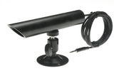 ETS - ML1-WBE - IP54 Un-Pre-Amplified, Bullet Style, Weather resistant, Omni-directional Microphone, 6' 3.5mm Cord