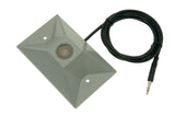 ETS - ML1-WP - IP57 Un-Pre-Amplified, Surface Mount, Weather proof, Omni-directional Microphone, 6' 3.5mm Cord