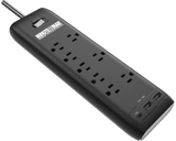 MINUTEMAN - MMS-STP8U3 - Surge Strip, 2160J, USB Charger
