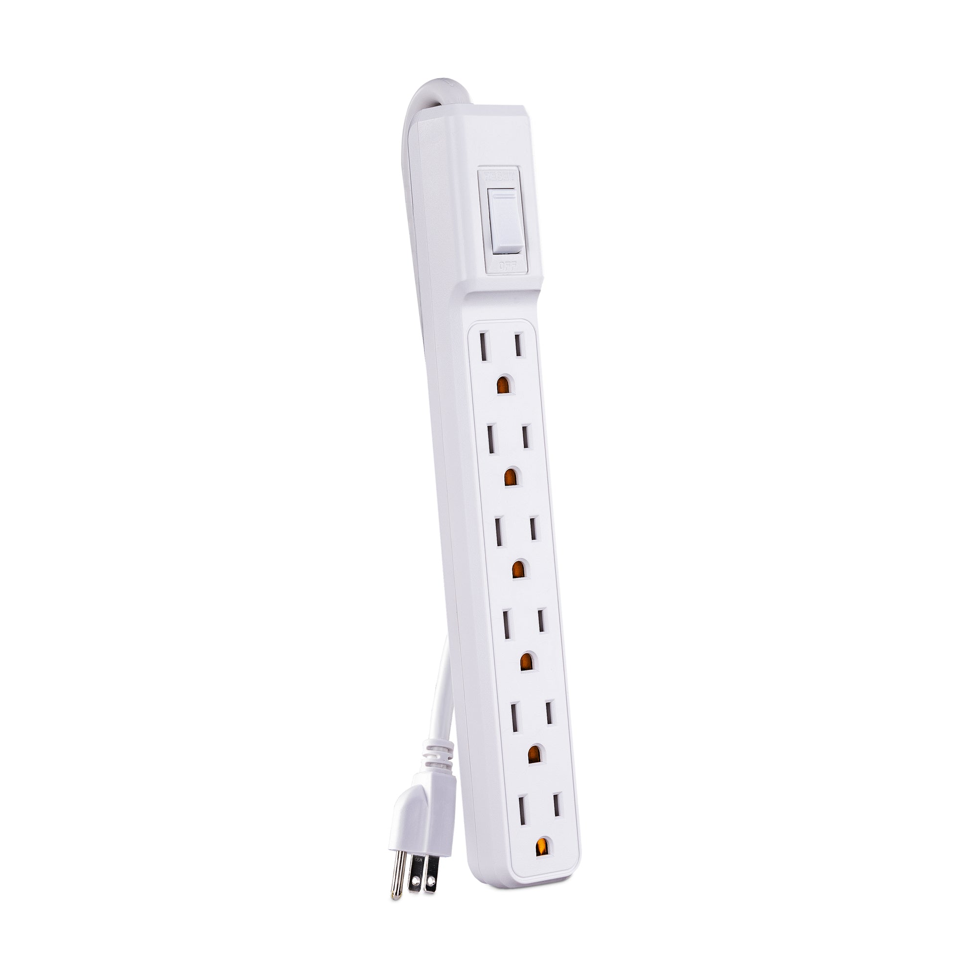 Cyber Power - MP1044NN - Power Strip 2-Pack 6 outlets per strip, 2' cord