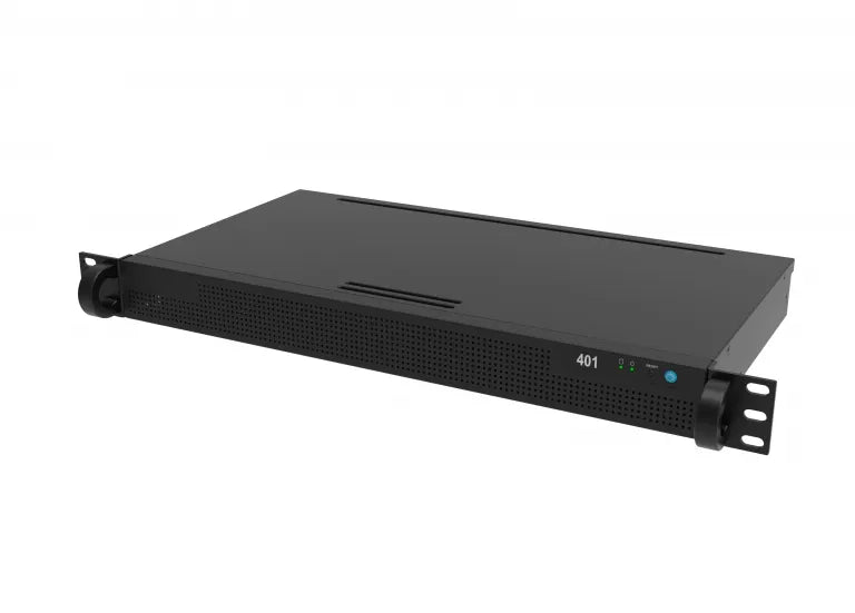 Hanwha - SKY-SU401-0 - Location Setup Fee Bridge 401 (Rack Form Factor)
 1MP: 42CH, 4MP: 35CH, Analytics: 10CH, up to 2 LPR cameras, up to 2 days of local video buffering, 1TB HDD, VGA, HDMI, DP
 This product is subject to the Wisenet SKY agreement.
