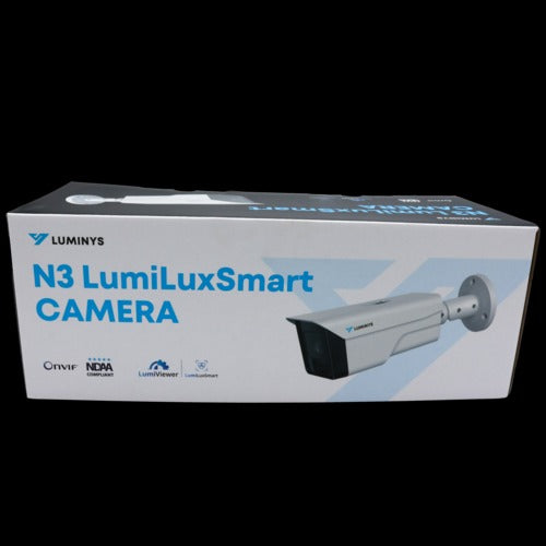 Luminys - N3B-4LAV - N3-L Starter Series 4MP LumiLuxSmart IP Standard Size Bullet,  2.7-13.5 mm, IR, White-light LEDs, and Dual-mode
