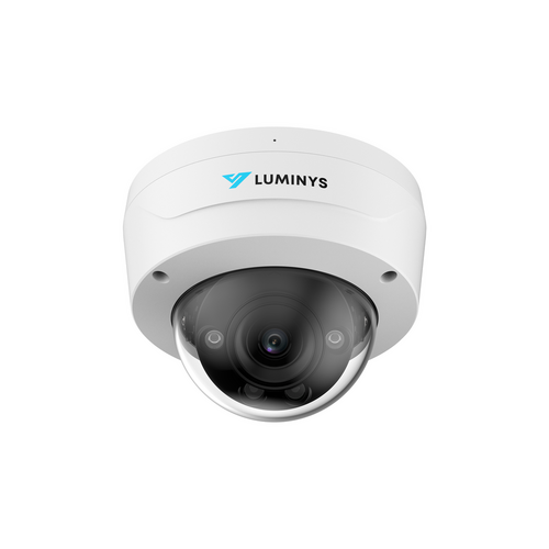 Luminys - N3D-4LA2 - N3-L Starter Series 4MP LumiLuxSmart IP Standard Size Dome 2.8 mm, IR, White-light LEDs, and Dual-mode