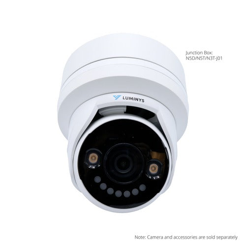 Luminys - N3T-8BA2 - N3-B Mainstream Series 8MP LumiLightBand IP Mini Size Turret 2.8 mm, IR, White-light and Colorful LEDs