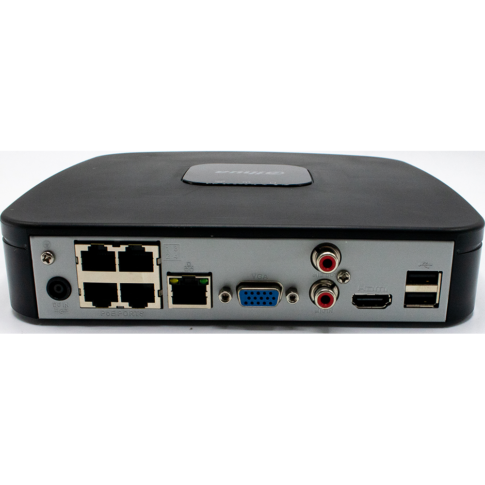 Dahua - N41C1P4 - NVR 4CH POE 4K 1SATA 4TB