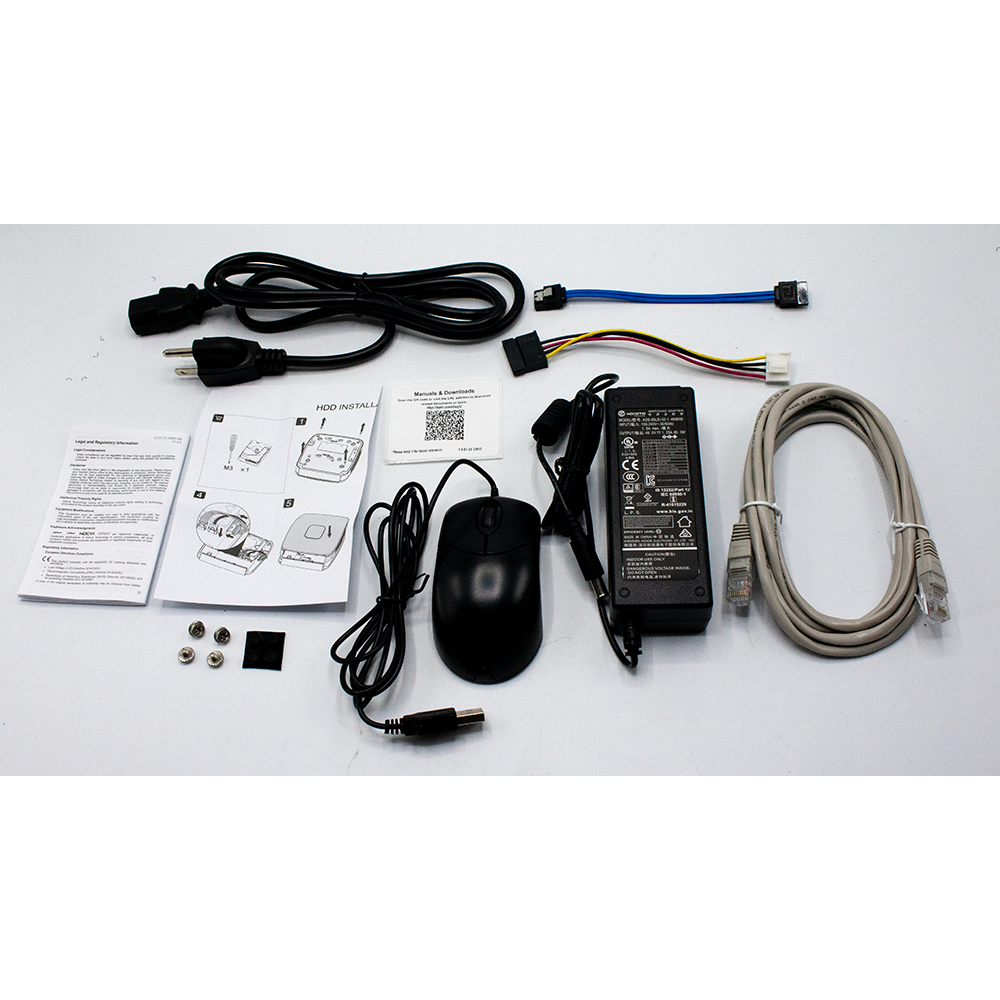 Dahua - N41C1P2 - NVR 4CH POE 4K 1SATA 2TB