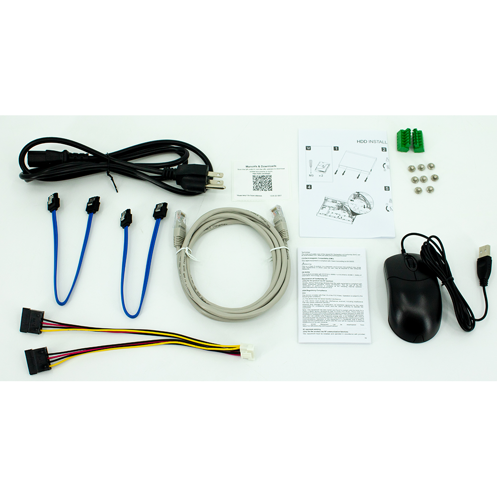 Dahua - N42C3P4 - NVR 16CH POE 4K 2SATA 4TB