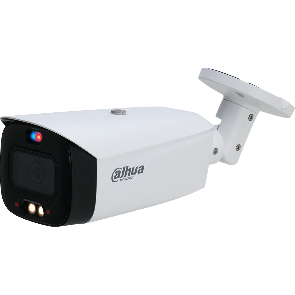 Dahua - N43BX82 - 4MP TiOC Bullet 2.8mm, White-light LEDs, Enhanced Starlight, Flashing Lights