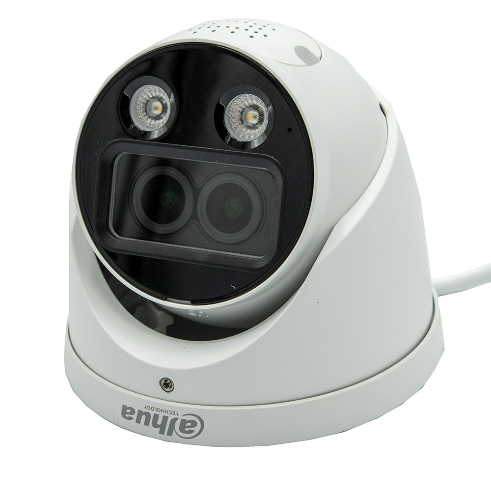 Dahua - N45DUD2 - 4MP Night Color+ Fusion Technology Eyeball 2.8mm with dual-lens ePoE, Pro Series