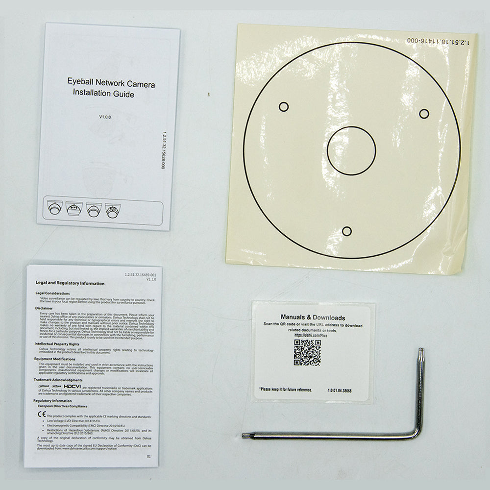 Dahua - N45DUD2 - 4MP Night Color+ Fusion Technology Eyeball 2.8mm with dual-lens ePoE, Pro Series