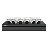 Dahua - N488L64A - E-VU IP Kit: 8-CH NVR + 6 x 8MP Entry level Cameras, 4T