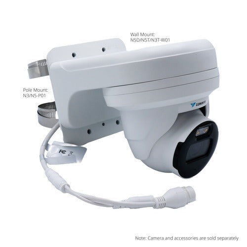 Luminys - N4T-4VA2 - N4 Mainstream Series 4MP LumiNightKing IP Mini Size Turret 2.8 mm, White-light LEDs