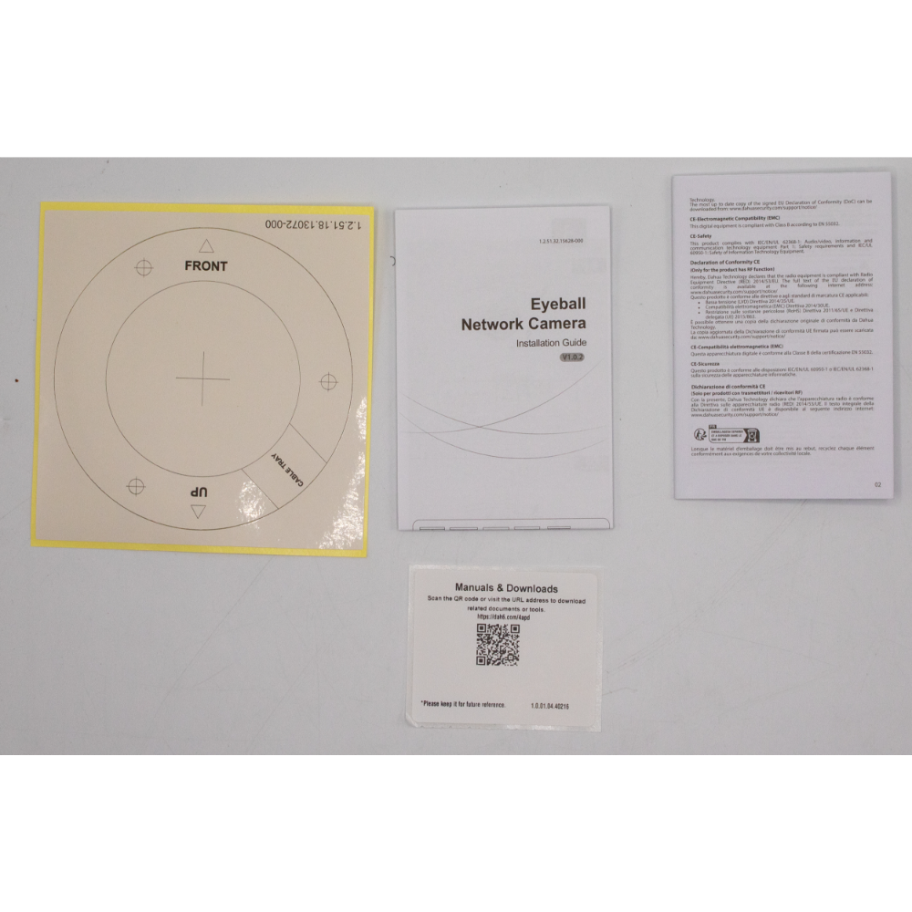 Dahua - N53CG62 - 5MP Enhanced Starlight 2.8mm Eyeball, IR, SMD+, Lite Series