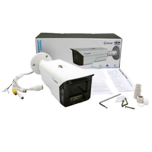 Luminys - N5B-4LAV - N5-L Mainstream Series 4MP LumiLuxSmart IP Standard Size Bullet, 2.7-12 mm, IR, White-light LEDs, and Dual-mode