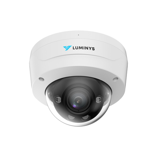 Luminys - N5D-4LAV - N5-L Mainstream Series 4MP LumiLuxSmart IP Standard Size Dome 2.7-12 mm, IR, White-light LEDs, and Dual-mode