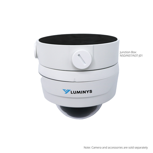 Luminys - N5D-8LA2 - N5-L Mainstream Series 8MP LumiLuxSmart IP Standard Size Dome 2.8 mm, IR, White-light LEDs, and Dual-mode