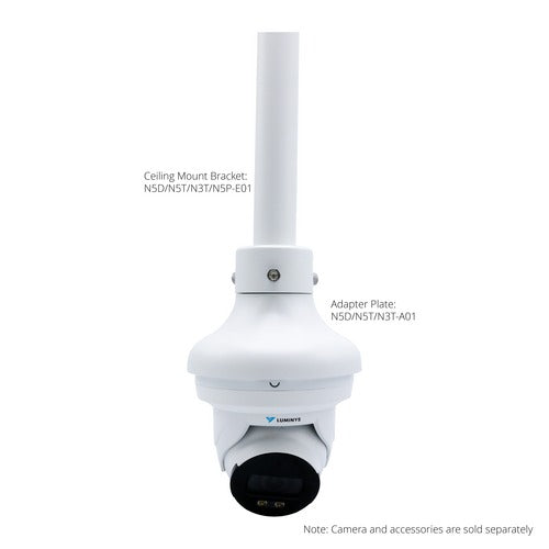 Luminys - N5T-4CA2 - N5-C Mainstream Series 4MP LumiColor IP Mini Size Turret 2.8 mm, White-light LEDs