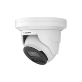Luminys - N5T-8DA2 - N5-D Mainstream Series 8MP LumiDeterrent IP Standard Size Turret 2.8 mm, IR, White-light LEDs, and Dual-mode, Flashing Lights