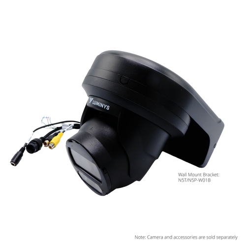Luminys - N5T-8LA2B - N5-L Mainstream Series 8MP LumiLuxSmart IP Standard Size Turret 2.8 mm, IR and White-light LEDs, Black