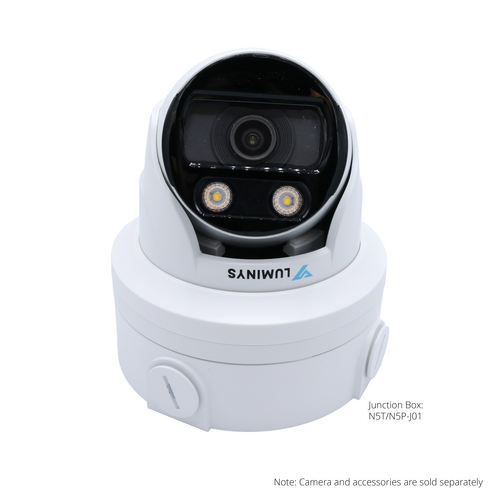 Luminys - N5T-4LA2 - N5-L Mainstream Series 4MP LumiLuxSmart IP Standard Size Turret 2.8 mm, IR, White-light LEDs, and Dual-mode
