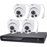 Vivotek - ND9323P-2TB-4IT80A - H.265 NVR, 2TBHDD, 8PoEPorts, 4xIT9380-HF2 5MP30MIR OutdoorTurret