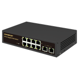 SECO-LARM - NS-508UT-GAQ - 8-Port Gigabit Unmanaged PoE+ Switch