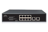 Uniview - NSW2010-10GT-POE-IN - UNV Giga 8 Port PoE Switch