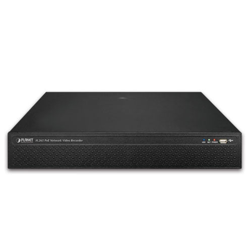 Planet - NVR-2516P - H.265 25-ch 4K Network Video Recorder with 16-Port PoE