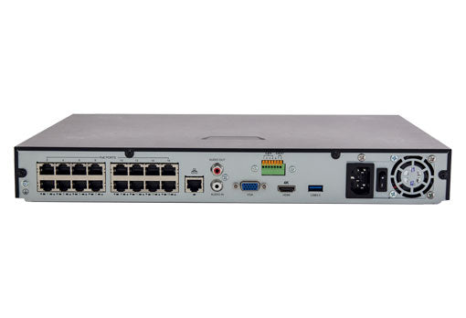 Uniview - NVR302-16E-P8-B - 16-ch 2-SATA NVR