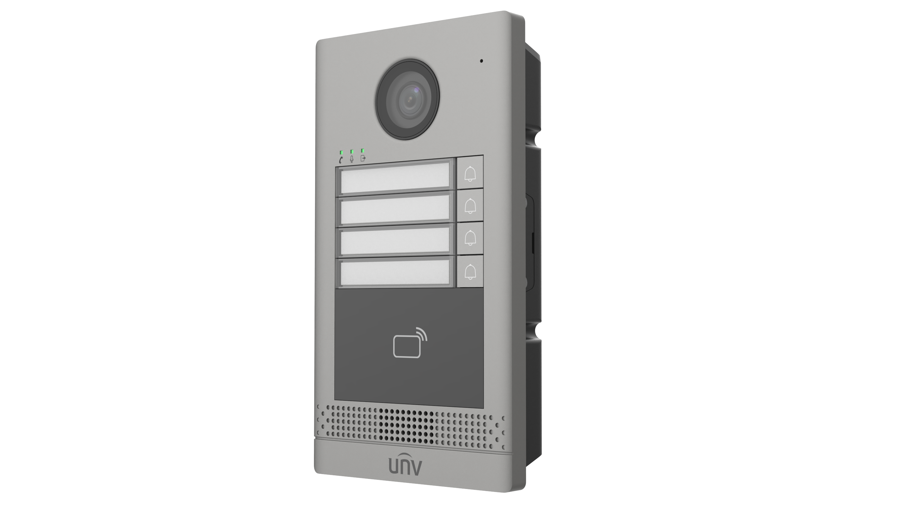 UNV - OEU-202S-HMK4 - Villa Door Station (Metal, 4-button)