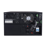 CYBERPOWER - OL10KRT - 10KVA/10KW, online double-conversion UPS, Sine wave output, 6U rack/tower convertible, 200-240V input and output, hardwire input, (3) NEMA L6-30R outlets and (1) hardwire output, LCD control panel, RMCARD205 pre-installed, EPO,