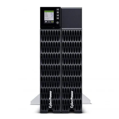 CYBERPOWER - OL8KRTHD - 8KVA/8KW, High Density, Online Double-Conversion, PF=1, 4U rack/tower, 200-240V Input Hardwire, 200-240V Output, 4 NEMA L6-20R, 2 NEMA L6-30R, Hardwire, Color Matrix LCD, USB, Serial, EPO, RMCARD205 optional, 3 year warranty