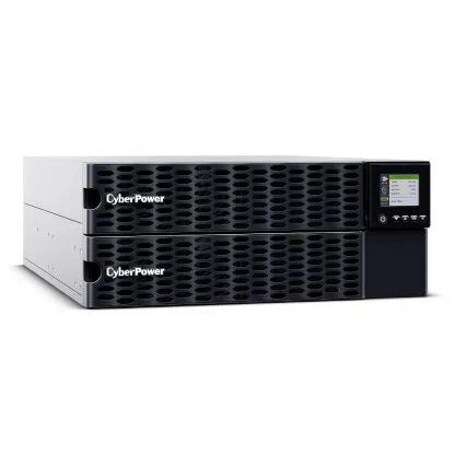 CYBERPOWER - OL8KRTHD - 8KVA/8KW, High Density, Online Double-Conversion, PF=1, 4U rack/tower, 200-240V Input Hardwire, 200-240V Output, 4 NEMA L6-20R, 2 NEMA L6-30R, Hardwire, Color Matrix LCD, USB, Serial, EPO, RMCARD205 optional, 3 year warranty
