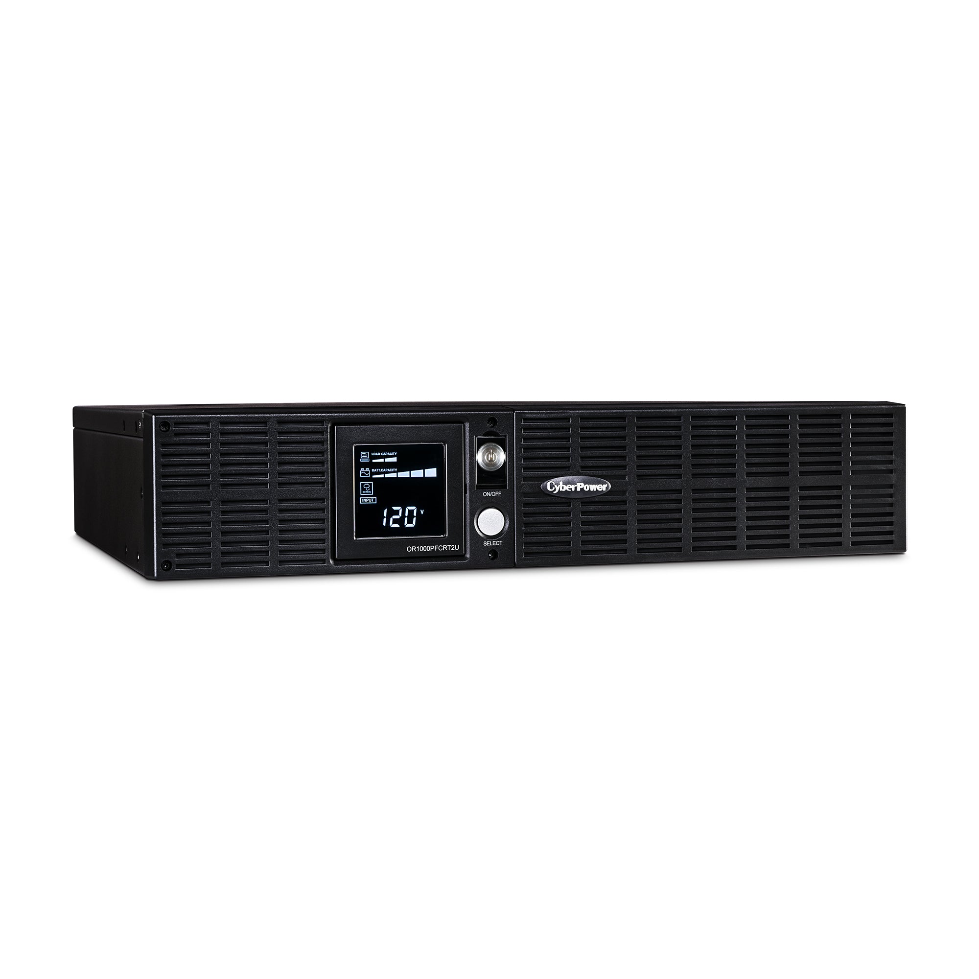 CYBERPOWER - OR1000PFCRT2U - 1000VA/700W Rack/Tower UPS with 8 outlets Sine Wave output AVR and LCD