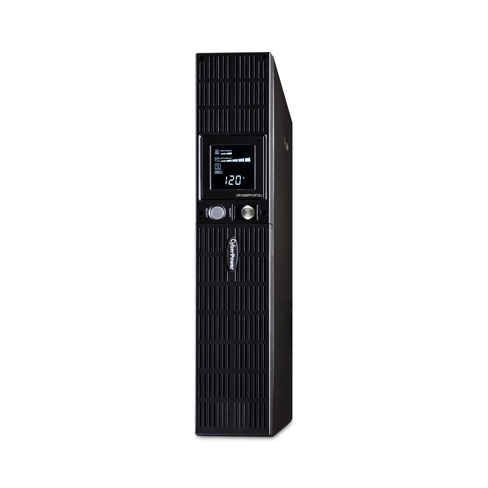 CYBERPOWER - OR1000PFCRT2U - 1000VA/700W Rack/Tower UPS with 8 outlets Sine Wave output AVR and LCD
