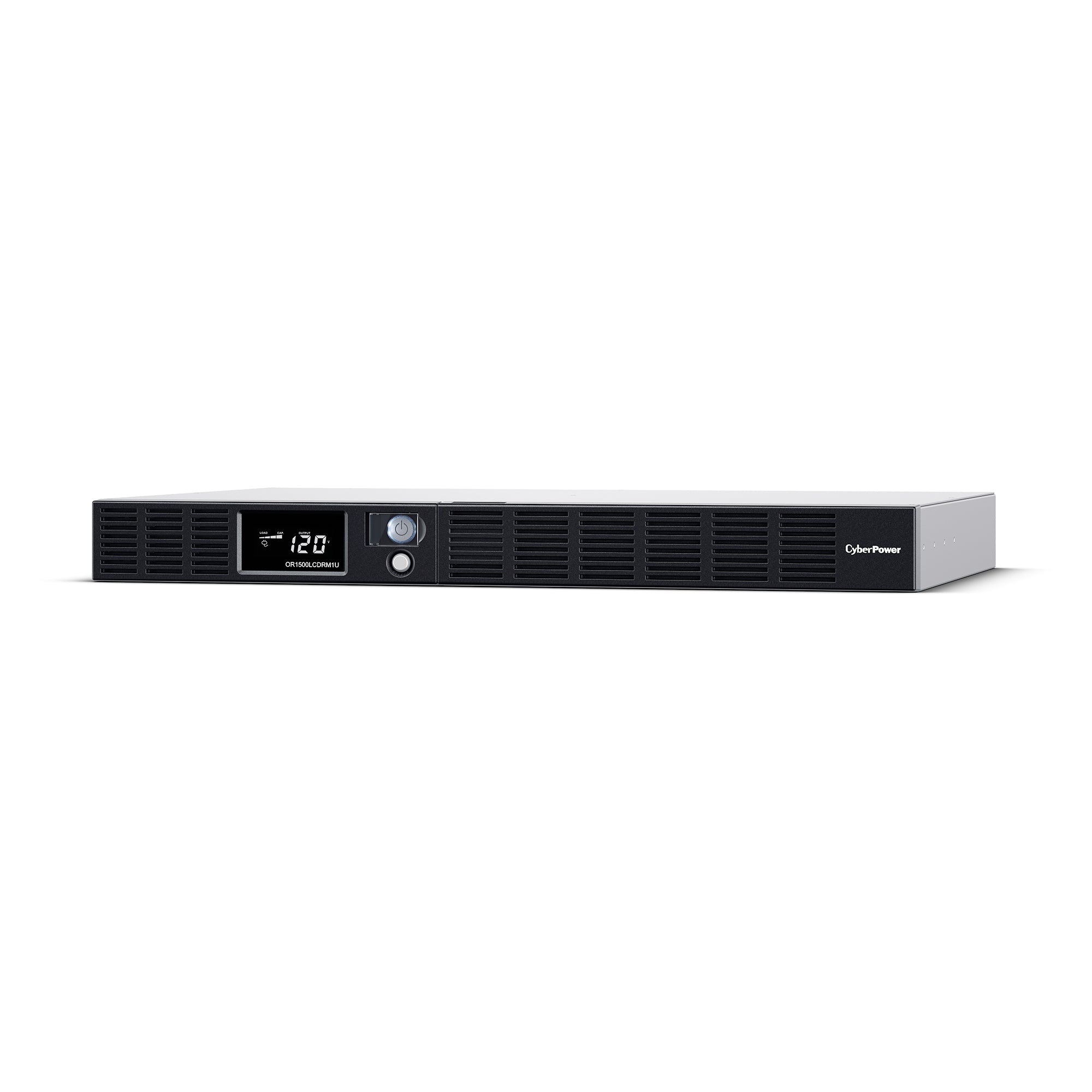 CYBERPOWER - OR1500LCDRM1U - 1500VA/900W 1U Rackmount UPS, 6 NEMA 5-15R Outlets, NEMA 5-15P Plug, 10 Ft. Cord, LCD, AVR, USB, Relay, SNMP, PowerPanel Business Software, 3 Year Warranty